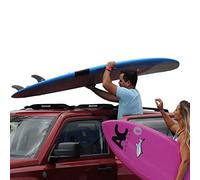 Dorsal Universal Soft Racks with Car Roof Pads Tie Down Straps Storage Bag for Surfboards Kayak Canoe Paddleboards 20" Black