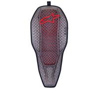 Dorsale Alpinestars Nucleon Flex Pro Transparent Fumé Rouge S Rouge