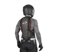 Dorsale Alpinestars Nucleon KR-1 Fumé-Noir-Rouge L Noir
