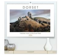 Dorset (High Quality Premium Wall Calendar 2026 DIN A2 landscape),CALVENDO 12 Month Wall Calendar: Fairytale charm of the South West