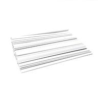 Dorsini Lot de 100 feuilles A4 Diamètre 3 mm Capacité 15 feuilles Blanc