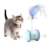 DORSION Jouet pour Chat Intelligent Interactif, Boule Auto-Rotative de à 360 Degrés Chargée par USB avec Lumière LED