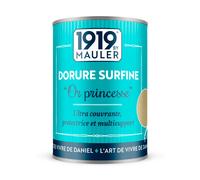 Dorure liquide, peinture dorée OR PRINCESSE - véritable pigment métallique - Intérieur & extérieur multisupports (bois, métal, PVC )