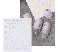 Dorure Marbre Motif Laser Curseurs Autocollants Pour N64.3d Lignes De Vague Nail Art Document Floraison D¿¿Calque Manucure Accessoires Btf-S31 - Type So-087 Laser