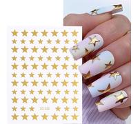 Dorure Marbre Motif Laser Curseurs Autocollants Pour N64.3d Lignes De Vague Nail Art Document Floraison D¿¿Calque Manucure Accessoires Btf-S31 - Type So-086 Gold