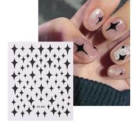 Dorure Marbre Motif Laser Curseurs Autocollants Pour N64.3d Lignes De Vague Nail Art Document Floraison D¿¿Calque Manucure Accessoires Btf-S31 - Type So-087 Black