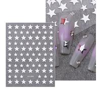 Dorure Marbre Motif Laser Curseurs Autocollants Pour N64.3d Lignes De Vague Nail Art Document Floraison D¿¿Calque Manucure Accessoires Btf-S31 - Type So-086 Sliver