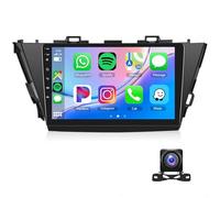 Dorwioll Autoradio pour Toyo-ta Prius Plus V Alpha 2012-2017,écran Tactile 9 Pouces CarPlay sans Fil/Android Auto/1080p/DSP/EQ/Bluetooth/Wi-Fi/GPS/Mirror Link Et Caméra De Recul(Size:L100,Color:lhd)