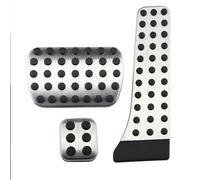 DoRysk Accessoires de pédale de voiture pour Mercedes pour Benz AMG C E S GLC GLK SLK CLS SL Classe W203 W222 W213 W205 W204 W211 W212 W210 X204 W218 (avec restes de pieds)