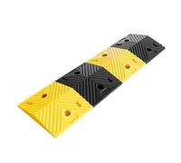 dos d'âne, Ralentisseur en caoutchouc modulaire for zone de décélération d'allée, rampe de seuil de 98 cm(38.9"x11.4"x 1.57")