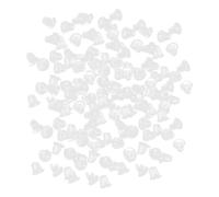Dos De Boucle D'Oreille En Caoutchouc - Transparent 0.4x0.4cm | 200 Pièces Attaches De Boucles D'Oreilles Transparentes | De Boucles D'Oreilles Vierge De Haute Qualité | Dos De Puce Hypoallerg