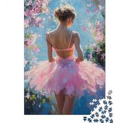 Dos de Danseuse Puzzle Fille Puzzles en Bois 1000 Pièces Puzzles pour Adultes Jeu Edu Chat If Jouet Défi 1000pcs (75x50cm)