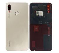 Dos Gold Pour Huawei P20 Lite En Verre + Vitre Apn + Capteur Empreintes