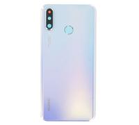 Dos Nacré Pour Huawei P30 Lite En Verre + Vitre Apn + Capteur Empreintes