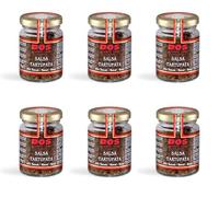 DOS Tartufi - Sauce aux truffes artisanale | Sans colorants ni conservateurs | Idéale pour bruschetta, plats principaux, œufs et légumes | Lot de 6 pots de 80g