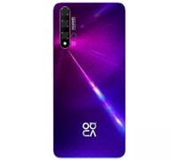 Dos violet pour Huawei NOVA-5T en verre + vitre APN origine HUAWEI