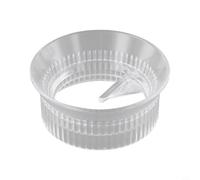 Dosage pratique pour cafetière à moka 82 mm 90 mm avec mécanisme rotatif pour une dispersion facile du sol (transparent 90 mm)