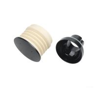 Dose unique pour broyeur à café avec souffleur en silicone, outil de nettoyage anti-pop-corn, poids noir, capacité de 140 g, blanc