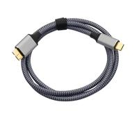 DOSERTY Câble d'alimentation flexible de type C vers disques durs MicroB pour un transfert de données rapide et des besoins de charge