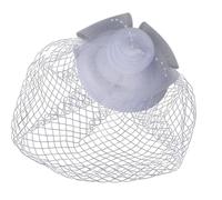 DOSERTY Épingle à cheveux en maille douce avec clip de base robuste pour costumes, anniversaires, réunions de famille, voile, chapeau, pince à cheveux