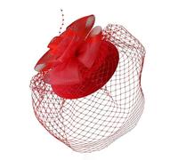 DOSERTY Épingle à cheveux en maille douce avec clip de base robuste pour costumes, anniversaires, réunions de famille, voile, chapeau, pince à cheveux