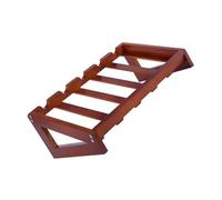 DOSERTY Étagère à vin en bois massif naturel moderne bucolique pour maison, pubs, décoration multifonctionnelle, solution de rangement, présentoir à boissons en bois massif