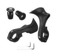 DOSERTY Extrémités d'extension de guidon de vélo en alliage d'aluminium - Réduction des chocs - Poids léger - Pour VTT, vélo