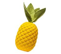 DOSERTY Jouet à mâcher pour chien Ananas avec distributeur de friandises pour différents âges