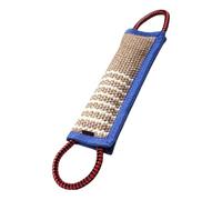 DOSERTY Jouet à tirer pour chien avec 2 poignées pour chiots à lancer pour chiens d'intérieur agressifs et résistants aux molaires du chien