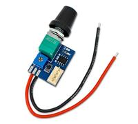 DOSERTY Module de commande de ventilateur PWM réglable 12 V Installation sans outil Interfaces 4 broches ABS Construction ABS Module de contrôle de ventilateur