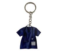 DOSERTY Porte-clés pratique en acrylique avec motif uniforme d'infirmière, b, taille unique