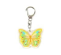 DOSERTY Porte-clés tendance en forme de papillon Y2k - Porte-clés simple pour voiture, sac à main - Décorations pour femmes et filles, C, taille unique