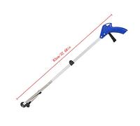 DOSERTY Poubelle d'assainissement en alliage pour déchets poubelle objets, pince de ramassage, filtre en mousse, filtre à huile, nettoyant pour aquarium, éponge purificateur d'air, bloc bleu piscine B