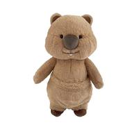 DOSERTY Quokkas réaliste à queue courte en peluche PP coton animaux en peluche oreiller pour enfants accessoires poupée en peluche Quokkas