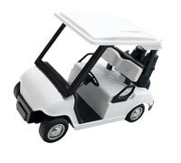 DOSERTY Répliques de chariot de golf miniature à l'échelle 1:20 avec détails complexes, parfait pour la décoration de collection ou de gâteaux, décorations de véhicules miniatures réalistes