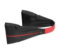 DOSERTY Sac de poids vide réglable en tissu Oxford pour stabilisation de trépied d'éclairage de studio, Rouge