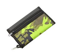 DOSERTY Sac de rangement pour leurres de pêche, matériel de pêche, appâts souples, gabarit de voyage, vert camouflage, Taille unique