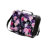 DOSERTY Sac de transport pour marqueurs artistiques avec bandoulière et poignée pour 224 marqueurs, couleurs mixtes