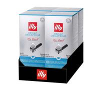 Dosette ESE illy Espresso Décaféiné - 4 boites - 72 dosettes emballées individuellement