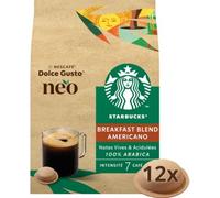 Nescafe Dolce Gusto Neo - 12 Dosettes Breakfast Blend Americano - Nescafe® Dolce Gusto® - NEO Starbucks