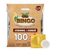 Dosette Senseo compatible Bingo Corsé - 100 dosettes + 8 offertes