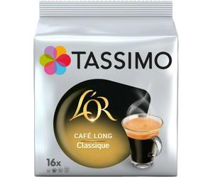 Dosette TASSIMO Café L'OR Long Classique X16