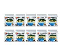 Dosettes de café doux Caffe Crema de Tassimo Jacobs | Paquet de 10 (160 boissons)