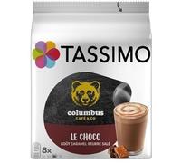 Tassimo - 8 dosettes Columbus Chocolat Caramel au beurre salé - TASSIMO