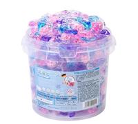 Dosettes de lessive 5 en 1 avec adoucissant et perles parfumées, lessive concentrée, perles nettoyantes en profondeur pour le linge, fraîcheur longue durée (100)