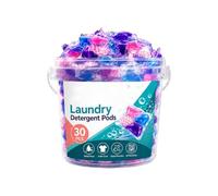 Dosettes de lessive Détachant Concentré pour Nettoyage Intensif | 30 pièces de lessive en dosettes Maison, Appartement, Dortoir, , Tissu, Literie, Serviettes, Tapis