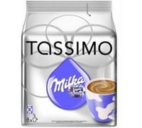 Capsule Milka machine Tassimo - paquet de 8