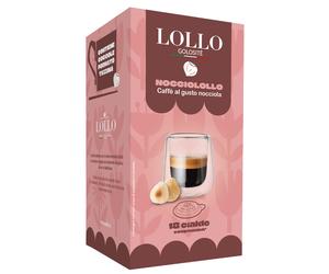 Dosettes expresso ESE Lollo Caffé Nocciolollo 18 pcs