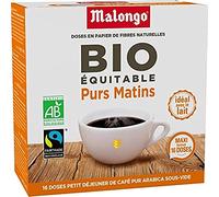 Dosettes Malongo Purs Matins Bio 16 pièces
