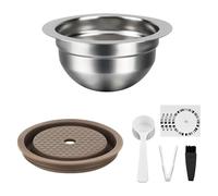 Dosettes Rechargeables De 80Ml, Compatibles Avec Nespresso, Compatibles Avec Vertuo Plus, Compatibles Avec Next, Accessoires For Machines À Café